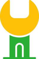 Line Two Colour vector