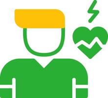 Line Two Colour vector