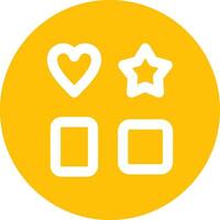 Line Two Colour vector