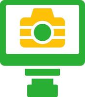Line Two Colour vector