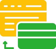 Line Two Colour vector