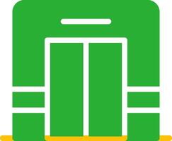 Line Two Colour vector