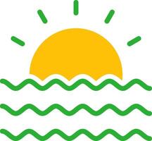 Line Two Colour vector