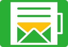 Line Two Colour vector