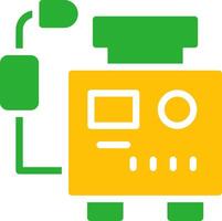 Line Two Colour vector