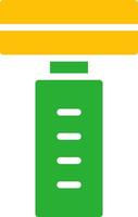 Line Two Colour vector