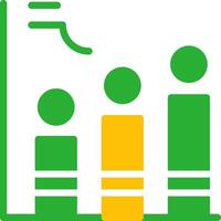 Line Two Colour vector