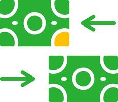 Line Two Colour vector