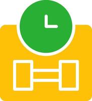 Line Two Colour vector