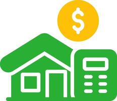 Line Two Colour vector