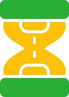 Line Two Colour vector