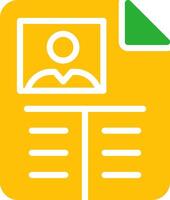 Line Two Colour vector
