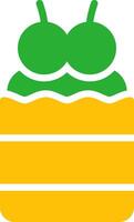 Line Two Colour vector