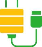Line Two Colour vector