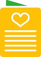 Line Two Colour vector