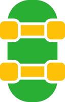 Line Two Colour vector