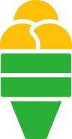 Line Two Colour vector