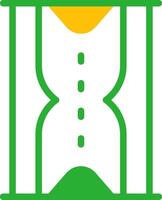 Line Two Colour vector