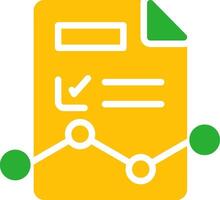 Line Two Colour vector