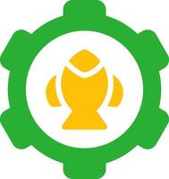 Line Two Colour vector