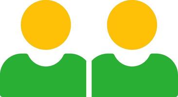 Line Two Colour vector