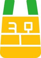 Line Two Colour vector
