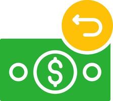 Line Two Colour vector