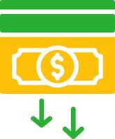 Line Two Colour vector