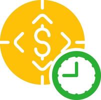 Line Two Colour vector