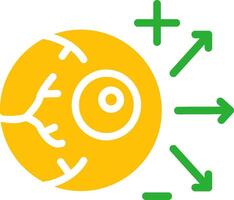 Line Two Colour vector