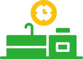 Line Two Colour vector