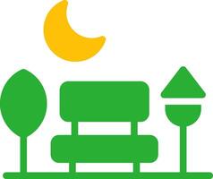 Line Two Colour vector