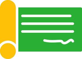 Line Two Colour vector