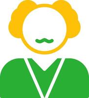 Line Two Colour vector