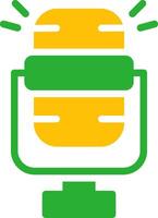 Line Two Colour vector