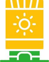 Line Two Colour vector