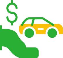 Line Two Colour vector
