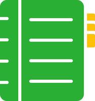 Line Two Colour vector