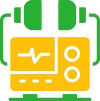 Line Two Colour vector