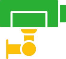 Line Two Colour vector
