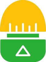 Line Two Colour vector