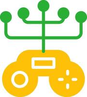 Line Two Colour vector