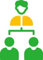 Line Two Colour vector
