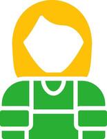 Line Two Colour vector