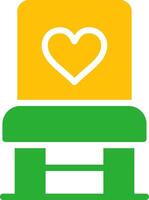 Line Two Colour vector