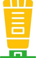 Line Two Colour vector