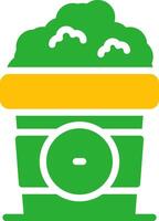 Line Two Colour vector