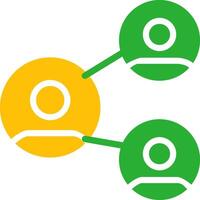 Line Two Colour vector