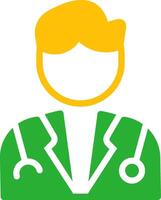 Line Two Colour vector