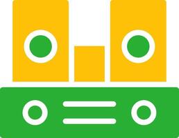 Line Two Colour vector